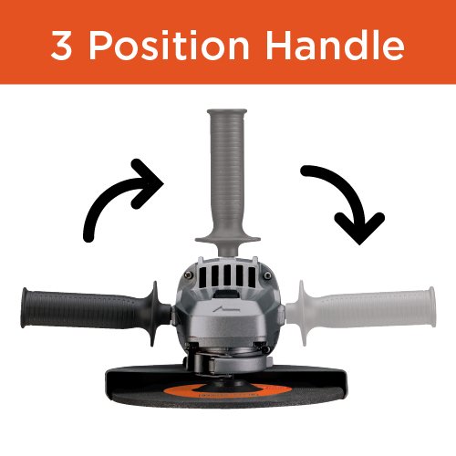 BLACK+DECKER angle grinder