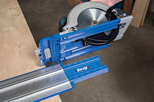 a circular saw guide rail (up close)