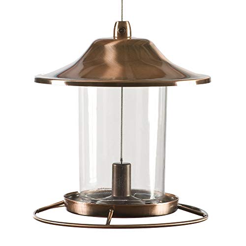 Perky-Pet Copper Panorama Bird Feeder 312C