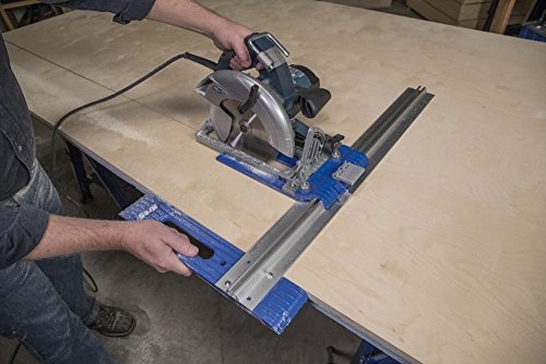 using a circular saw to cut wood