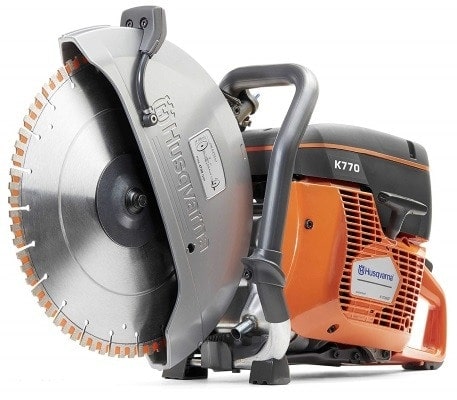 a concrete saw