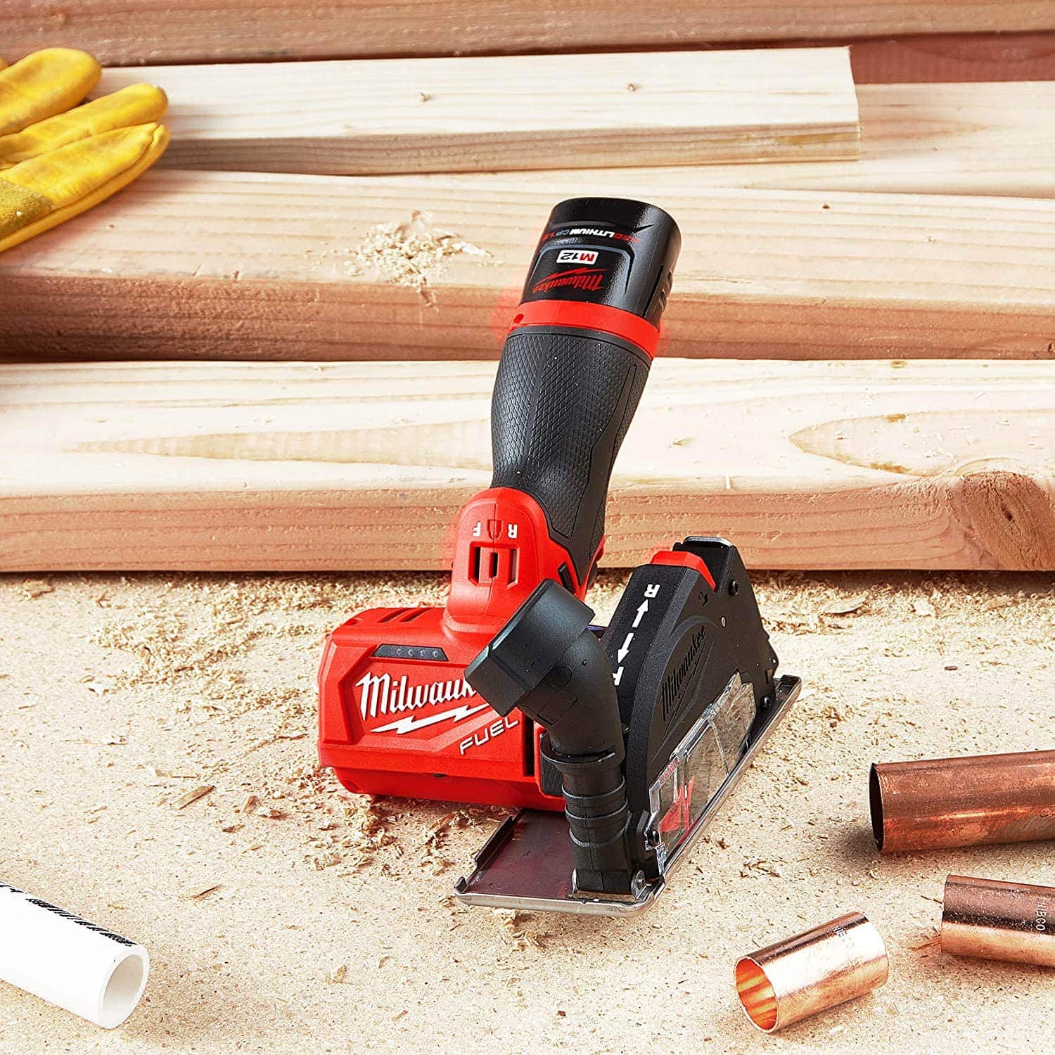 actual photo of Milwaukee 2522-20 M12 FUEL 3-Inch Compact Cut Off Tool