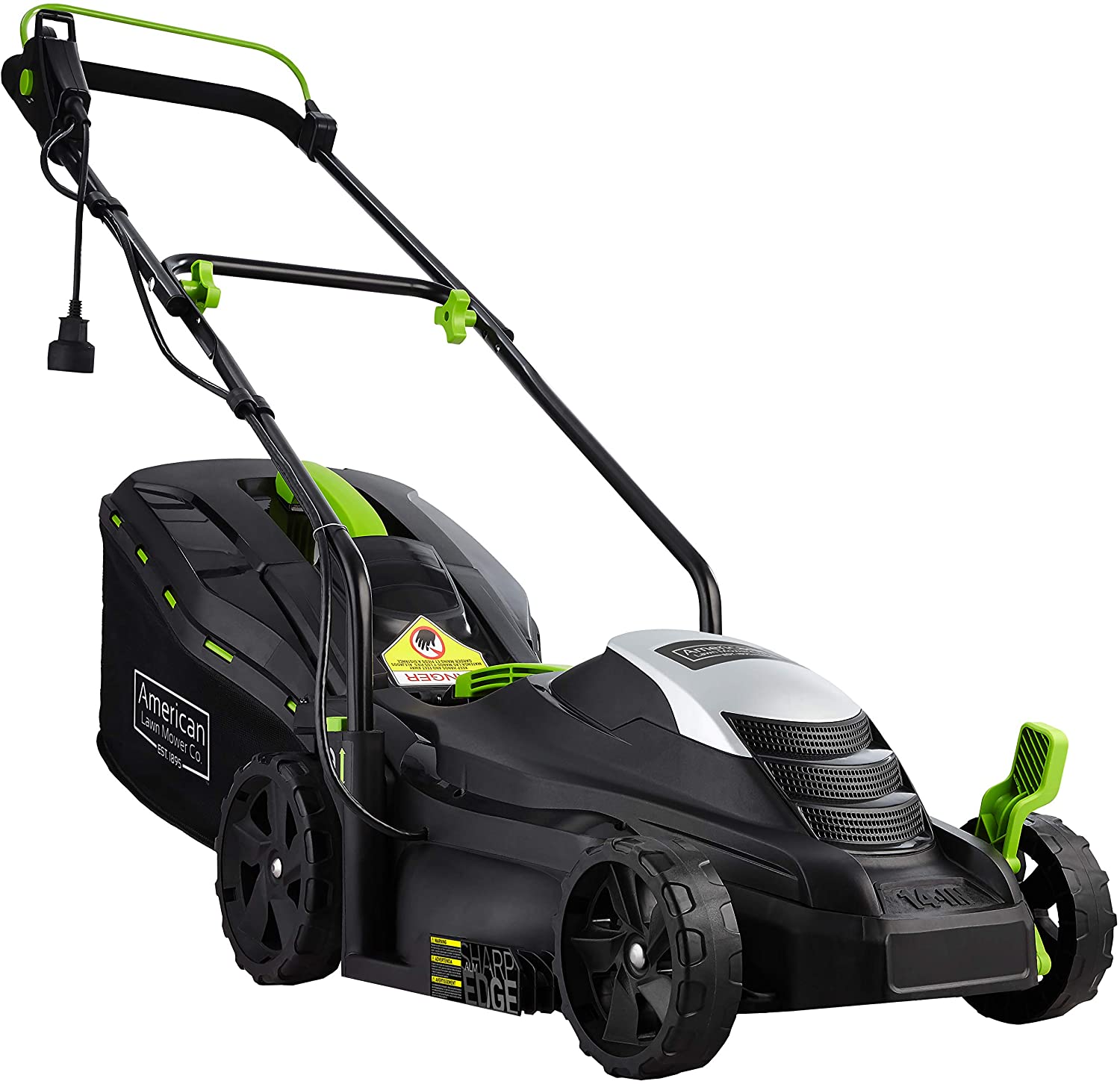 American Lawn Mower Company 50514 14-Inch 11-Amp Corded Electric Lawn Mower