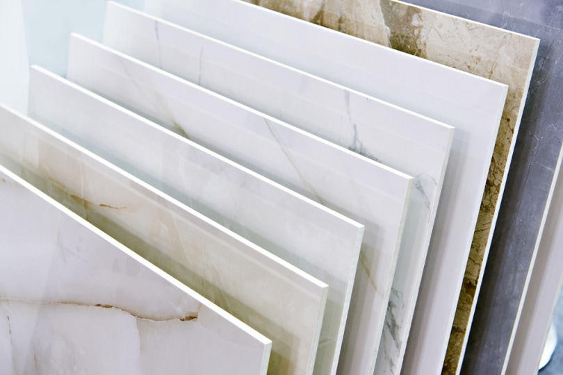 assorted porcelain tiles