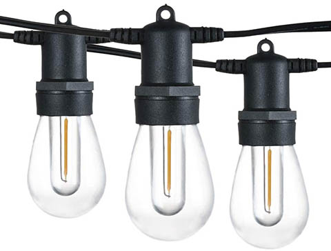 Banord Dimmable LED Outdoor String Lights