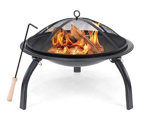 Best Choice Products 22in Steel Fire Pit Bowl 