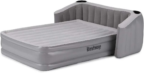 Bestway Wingback Queen Air Mattress with Built-in Pump Air Mattress