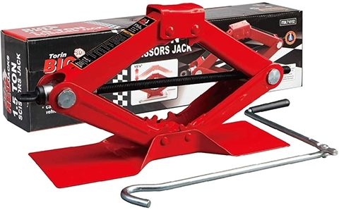 BIG RED T10152 Torin Steel Scissor Lift Jack Car Kit