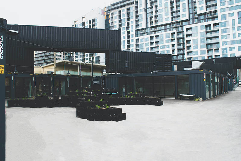 black container house