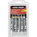 BLACK+DECKER 24-Pack Jigsaw Blades