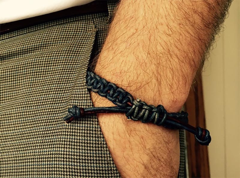 Braided Leather Bracelet