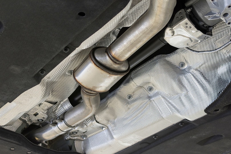 Catalytic Converter Close up