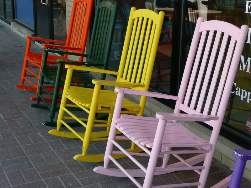 adirondack rocking chair