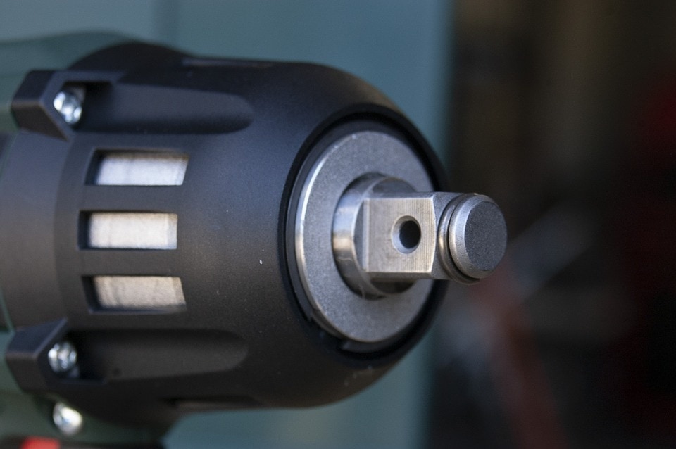 close up impact wrench