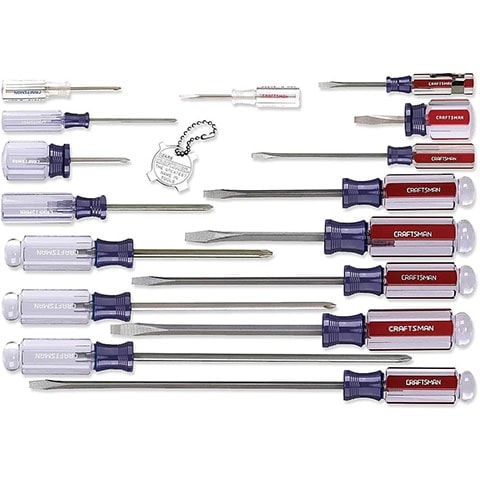 Craftsman 9-31794 Slotted Phillips Screwdriver Set