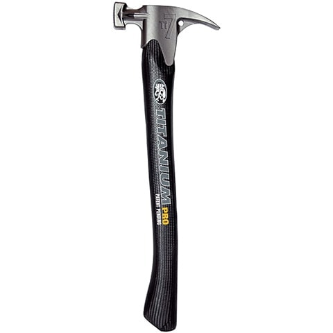 Dead On Tools DO-Ti7 Milled Face Titanium Framing Hammer