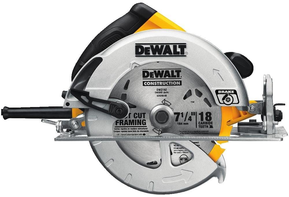 DEWALT 7-1:4-Inch Circular Saw with Electric Brake
