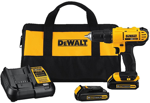 DEWALT DCD771C2 20V MAX Cordless Drill : Driver Kit