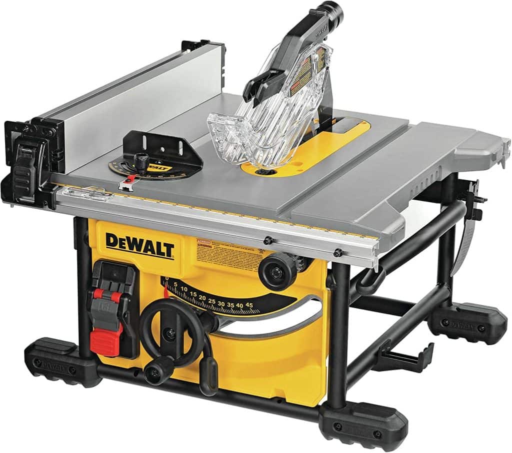 DEWALT Table Saw for Jobsite