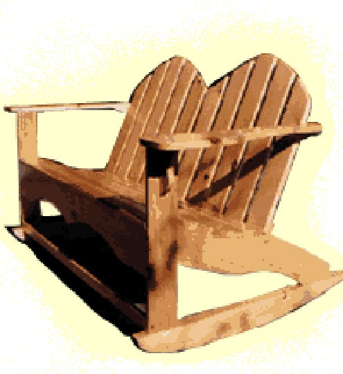 diy adirondack rocking chair
