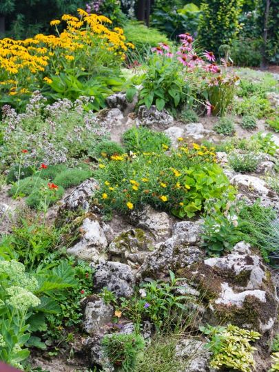 diy alpine rock garden