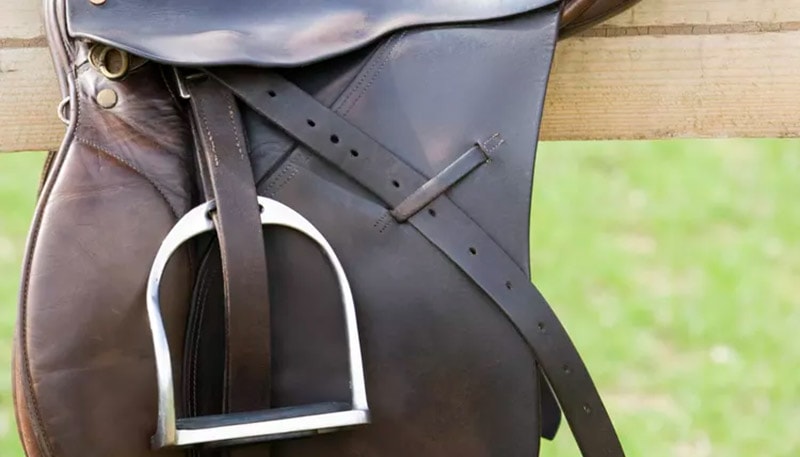 diy cheap saddle rack