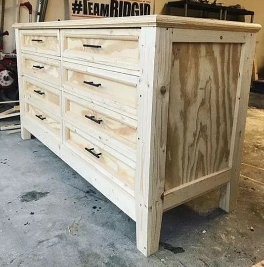 diy dresser