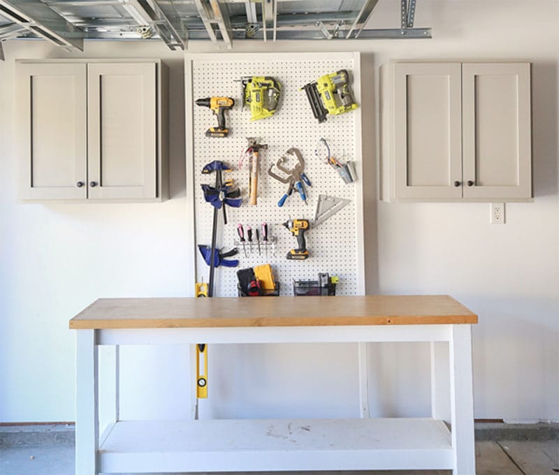 DIY Garage Cabinets