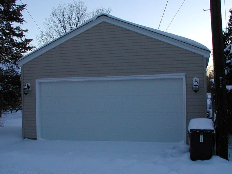 diy garage from the ground up