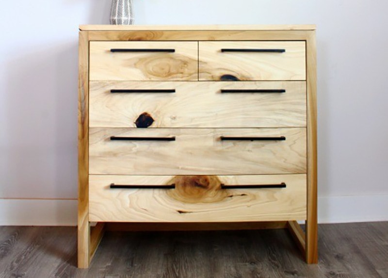diy modern 5 drawer dresser