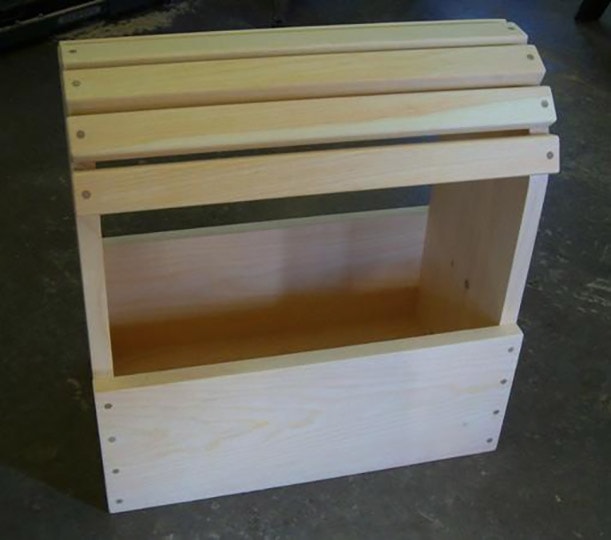 diy saddle rack
