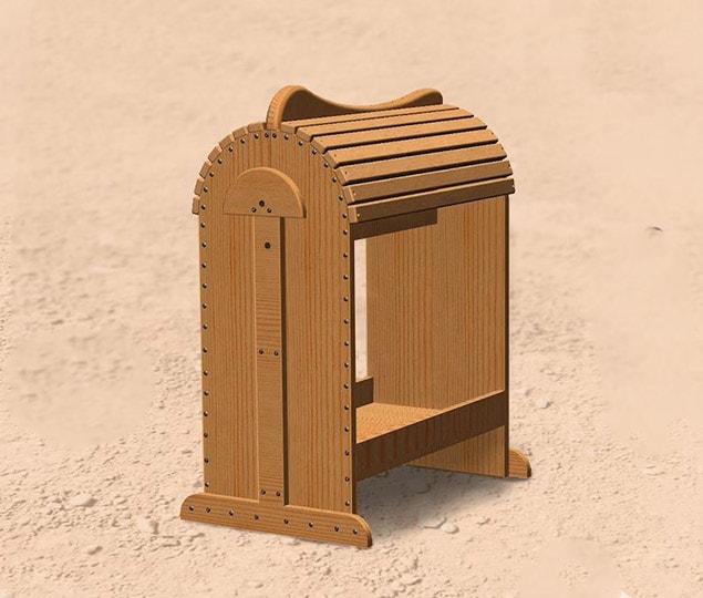 diy saddle stand