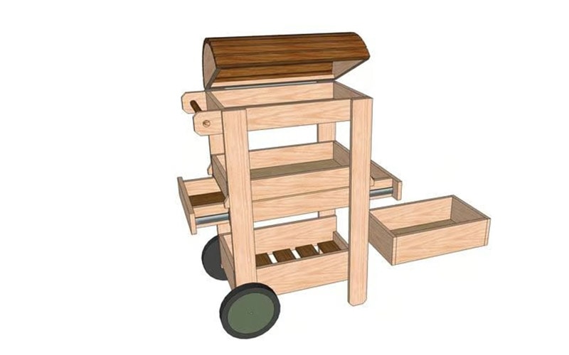 diy saddle-tack caddy