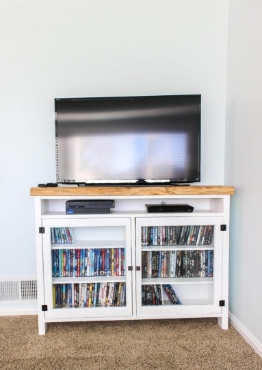 diy tv console