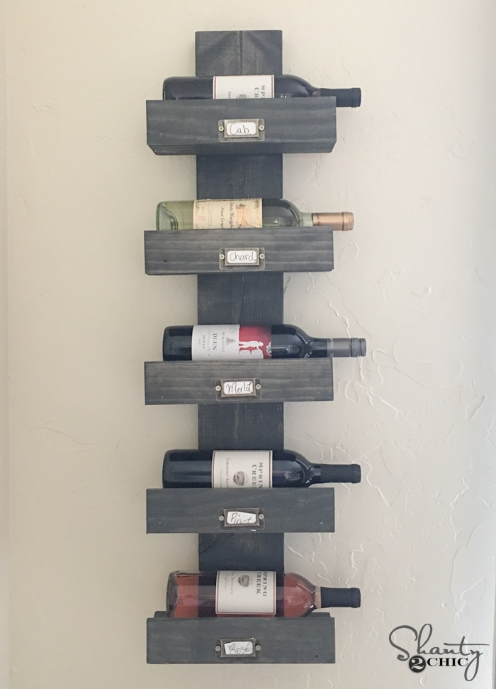 DIY Wine rack