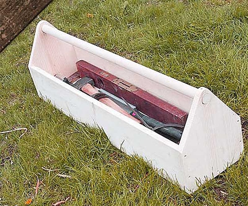 DIY Wooden Tool Carrier