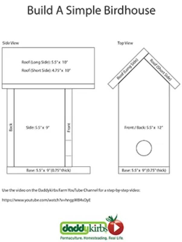 DIY bird house