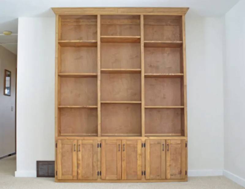 DIY easy shaker cabinet doors