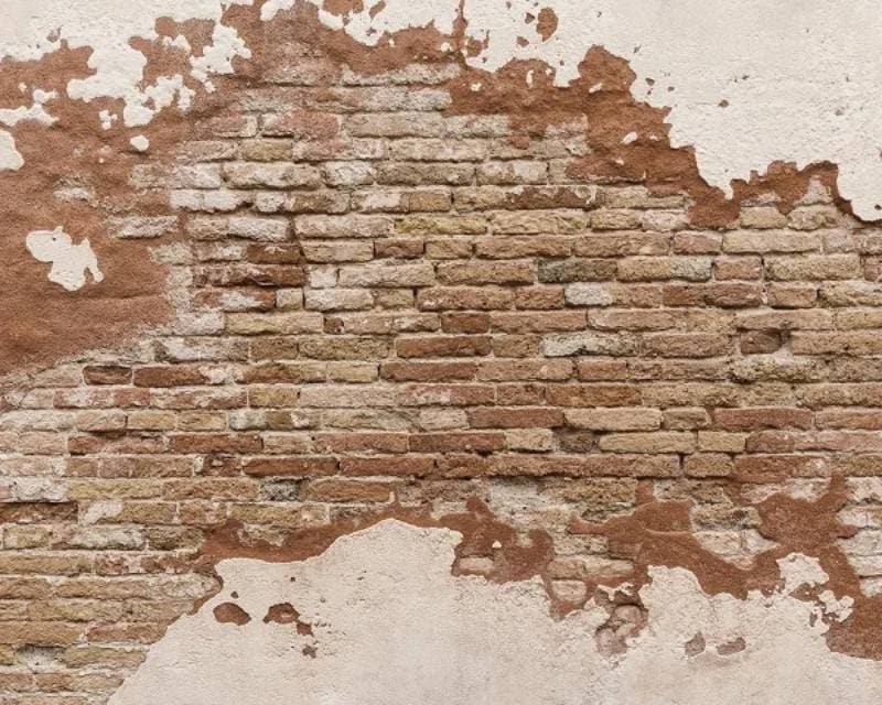 DIY Faux Brick Wall with Plaster