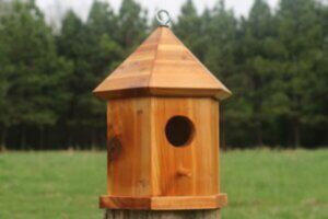 DIY gazebo nesting box