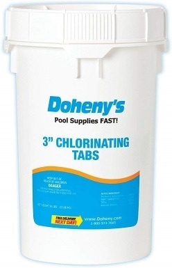 Doheny's 3 Inch Swimming Pool Chlorine Tablets