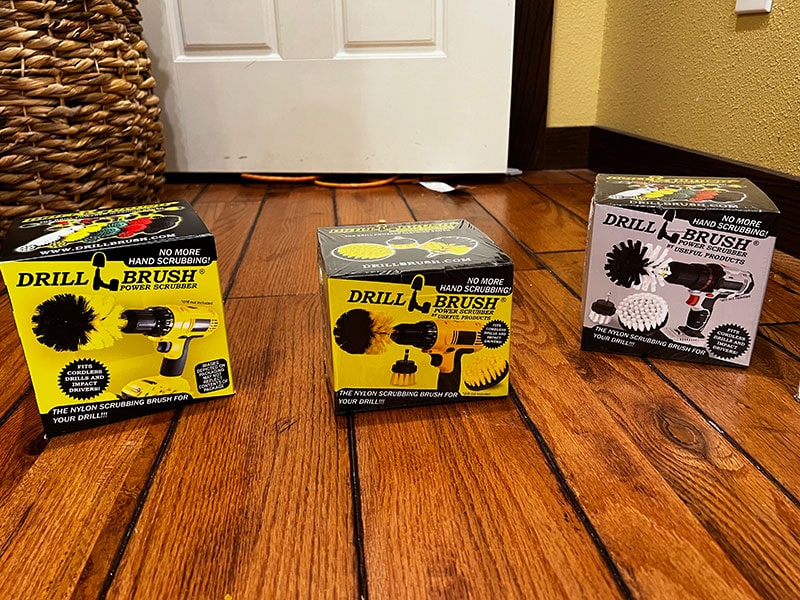 drill brush packaging