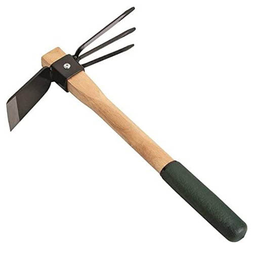 Edward Tools Hoe and Cultivator Hand Tiller