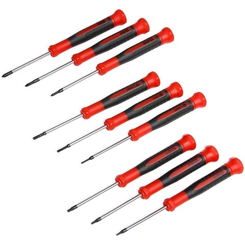 EFFICERE 9-Piece Precision Screwdriver Set