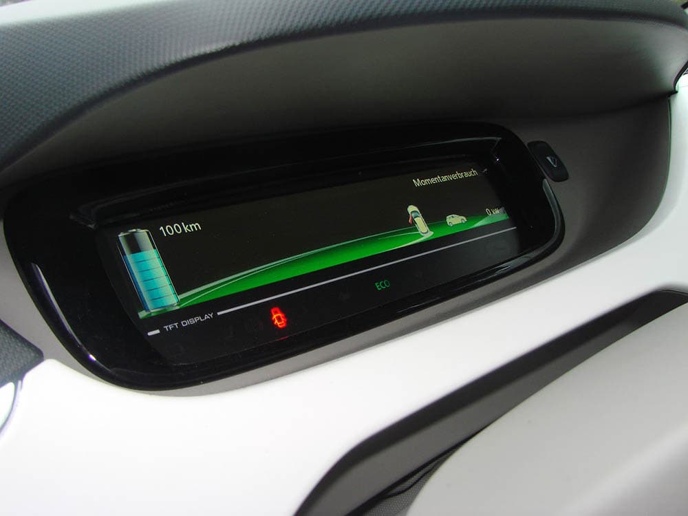 electric car speedometer