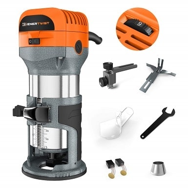 Enertwist Compact Wood Router