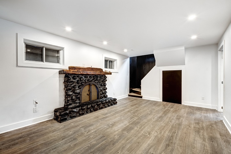 Farmhouse-Style Basement