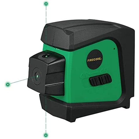Firecore F333G Green 3-beam Self Leveling Laser