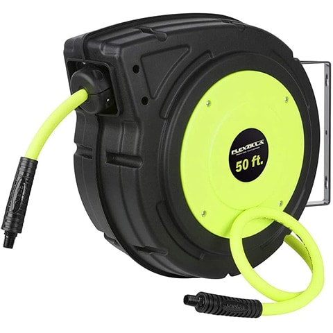 Flexzilla L8250FZ Retractable Plastic Air Hose Reel