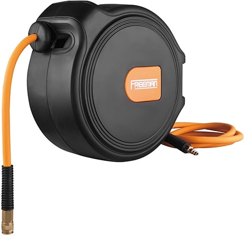 Freeman P1465CHR Compact Retractable Air Hose Reel